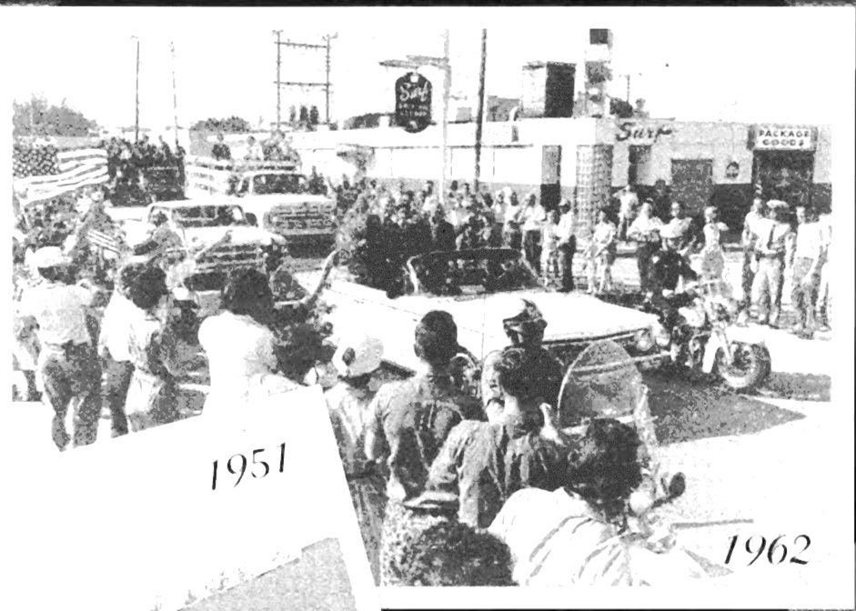 Astronaut Parade through  Downtown Cocoa Beach 1951